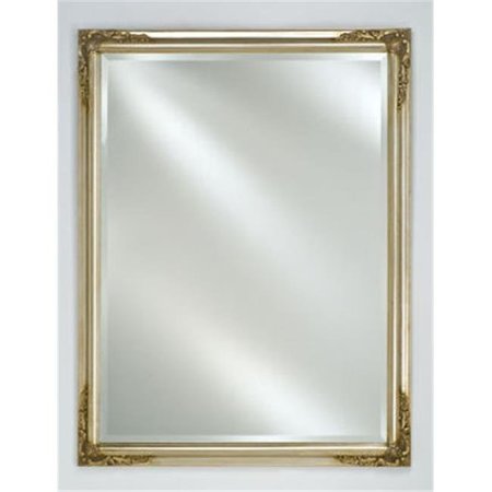 AFINA CORPORATION Afina Corporation EC13-1622-SV 16 in.x 22 in.Estate Frame Wall Mirror - Antique Silver EC13-1622-SV